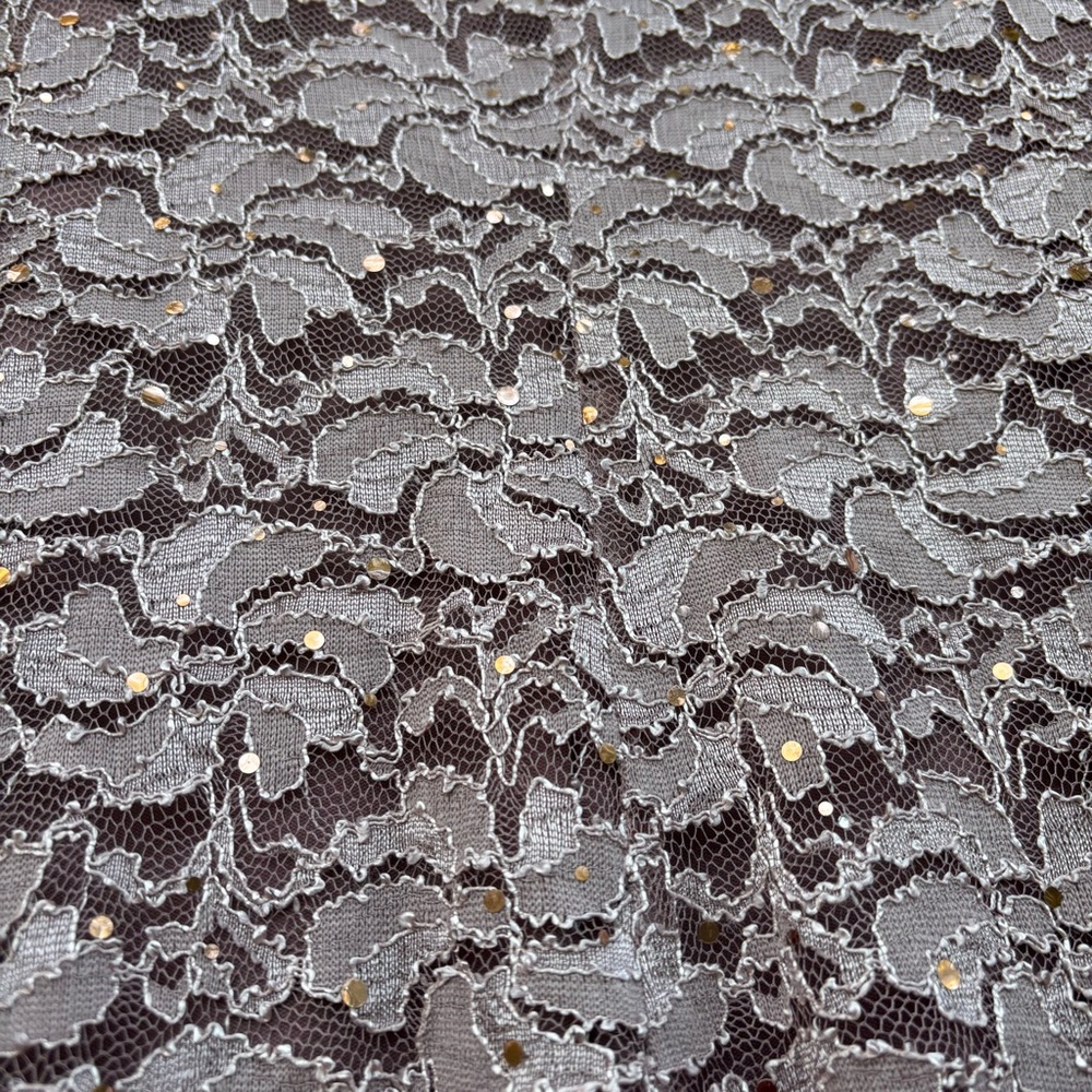 Connected Apparel NWT Womens Sz 14 Lace Overlay Sequined Cocktail Party Dress - Picture 6 of 13